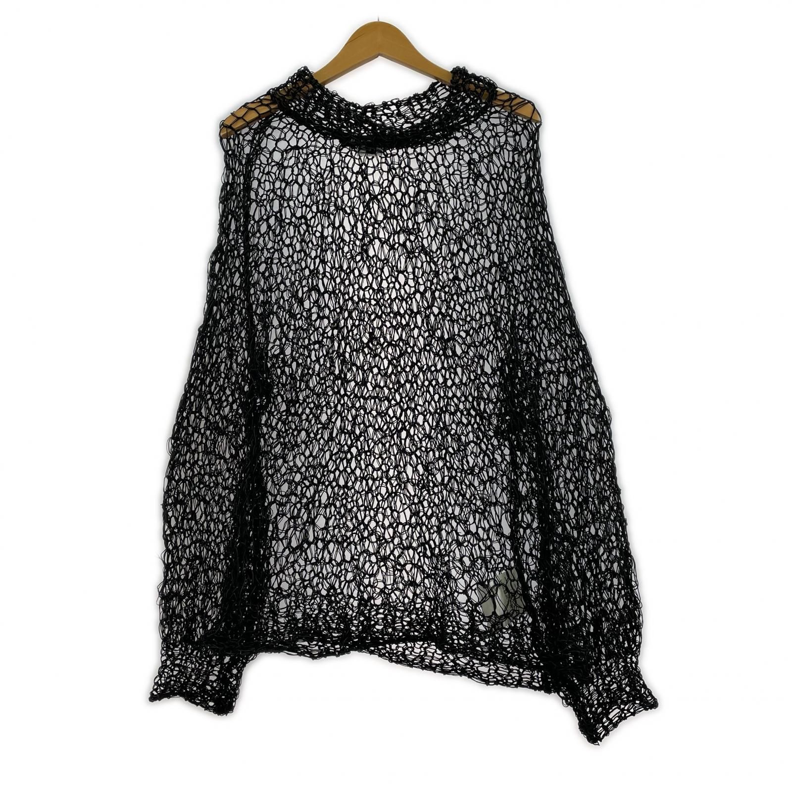 JUNYA WATANABE COMME des GARCONS 24SS メッシュ LSTEE S ブラック