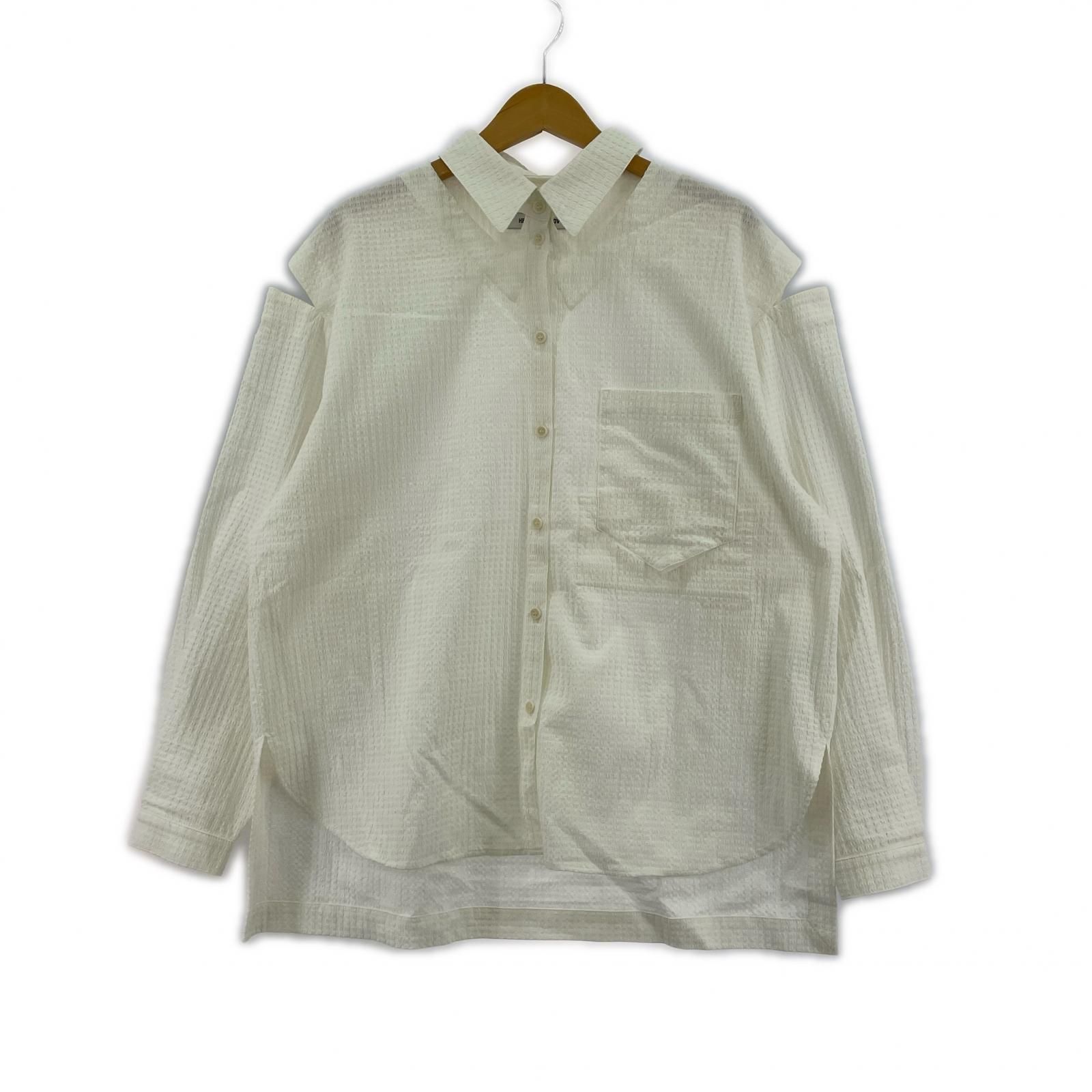 Henrik Vibskov デザインシャツ ホワイト