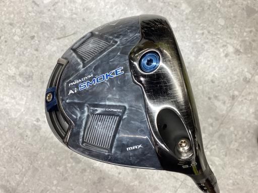 キャロウェイ PARADYM Ai SMOKE MAX 9° ドライバー DR TENSEI PRO BLUE 1K 50 フレックスS メンズ 男性用 右利き 右用 Cランク ゴルフクラブ