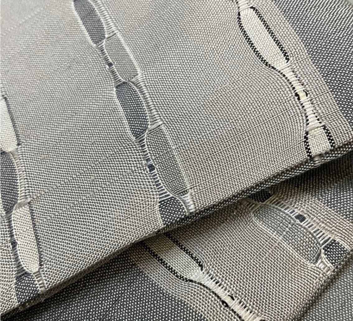 kimono one kimonoarisa 厳選 附下訪問着 袷 めがね織 広襟 ロング 仕付け糸付き 裄65.5肩丈160