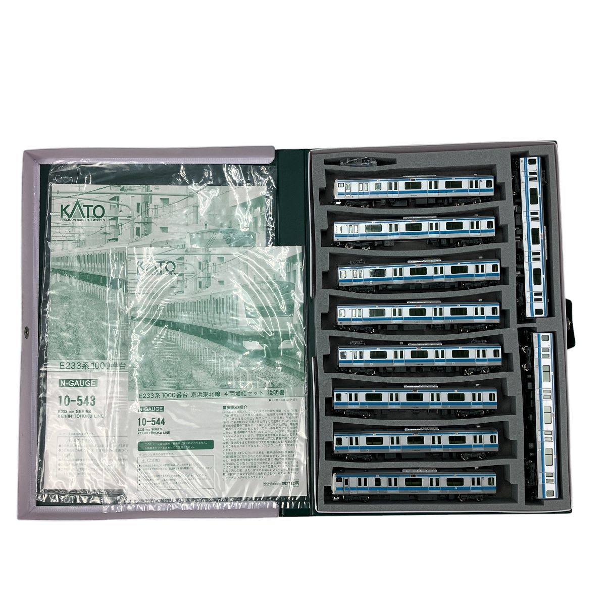 KATO 10-543 10-544 E 233系 京浜東北線 基本 増結 計10両セット 鉄道模型