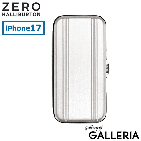 日本 ゼロハリバートン スマホケース iphoneケース ZERO HALLIBURTON MagSafe ワイヤレス充電 手帳型 MIL規格 Hybrid Shockproof Flip Case for iPhone 17 81712