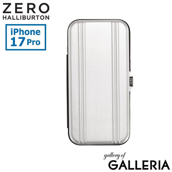 日本 ゼロハリバートン スマホケース iphoneケース ZERO HALLIBURTON MagSafe ワイヤレス充電 手帳型 MIL規格 Hybrid Shockproof Flip Case for iPhone 17 Pro 81714