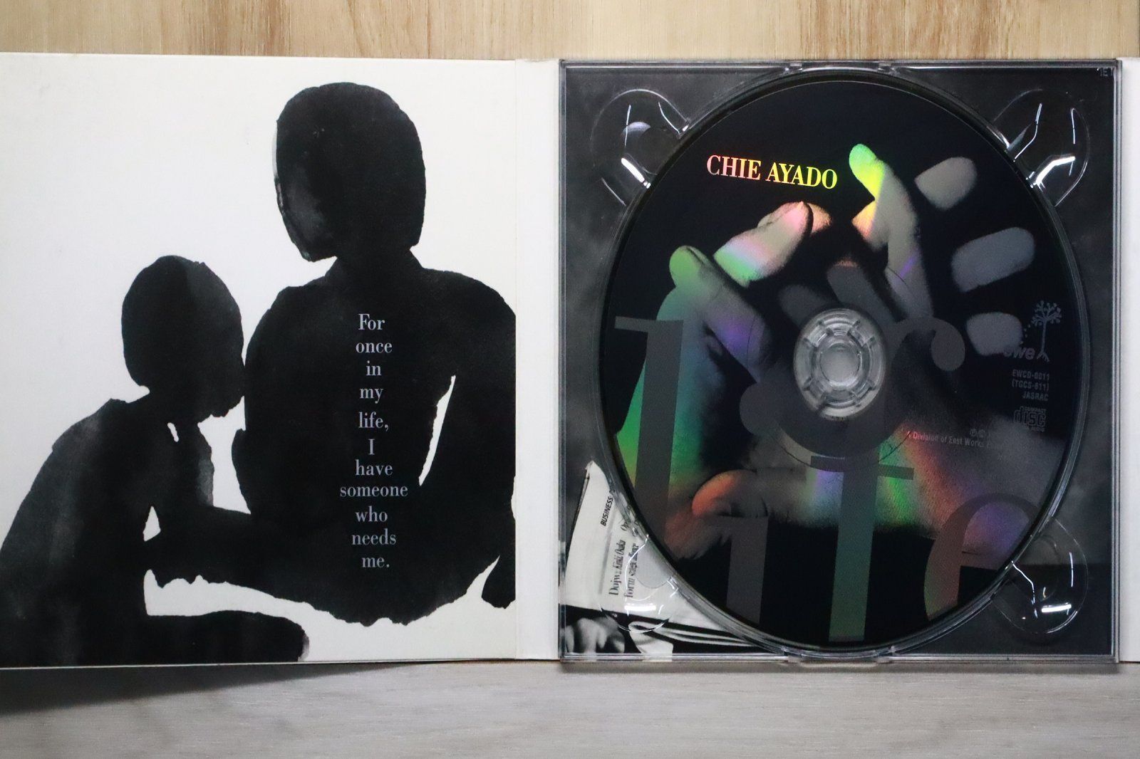 国内盤CD☆Chie Ayado/綾戸智恵□ Life 【EWCD0011/4535926000545