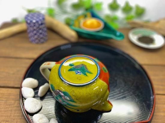 メーカー直送 九谷焼 急須 大 吉田屋木米ツートン ハート 裏絵 WWW_OPDRERGINERDOGAN_COM