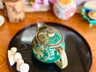 大 丸紋松竹梅緑塗り