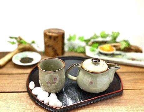 メーカー直送 九谷焼 急須2点セット 小 ソメイヨシノ 裏絵