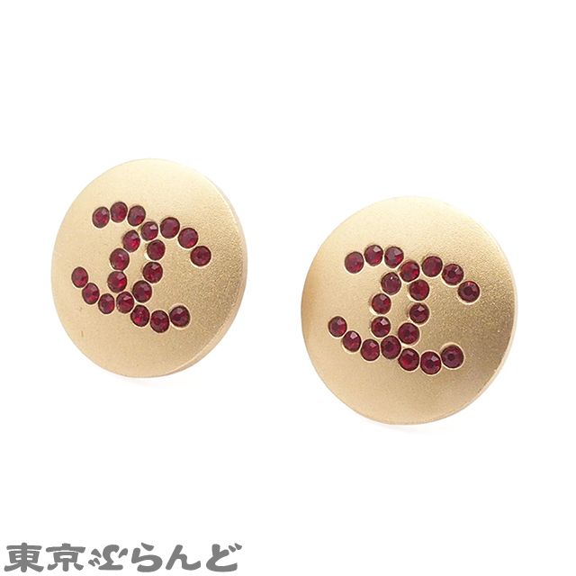 シャネル CHANEL ピアス ゴールド メタル ココマーク ラウンド 00 A レディース
