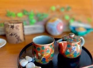 メーカー直送 九谷焼 急須2点セット 小 木米写し 裏絵 WWW_OPDRERGINERDOGAN_COM