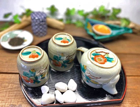 メーカー直送 九谷焼 急須3点セット 小 椿に鳥 裏絵 WWW_OPDRERGINERDOGAN_COM