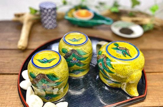 九谷焼 急須3点セット