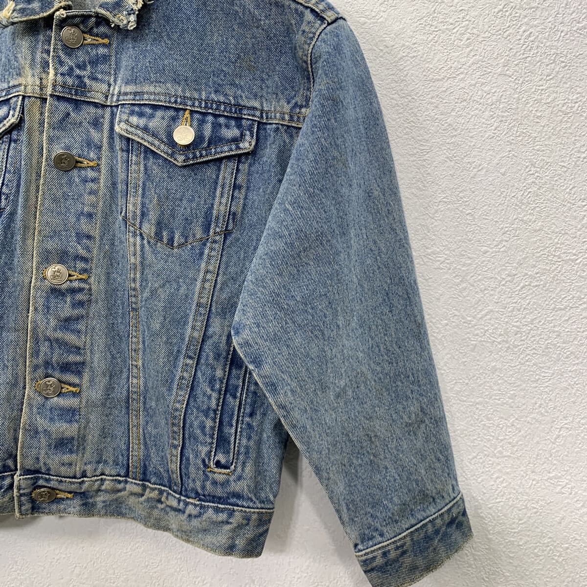 THE Disney STORE デニムジャケット M キッズ ブルー ディズニーストア