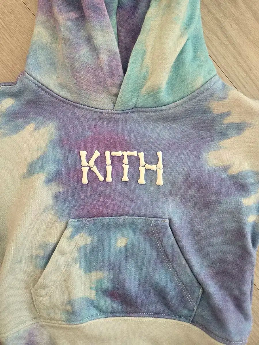 KITH キス キッズ タイダイ フードTシャツ 12-18 m