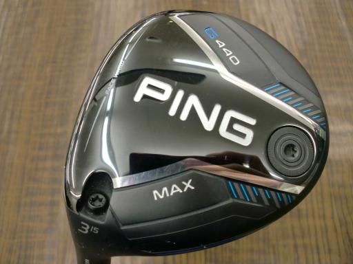 ピン G440 MAX 3W レフティ フェアウェイウッド FW 純正特注シャフト フレックスX メンズ 男性用 左利き レフティ 左用 Bランク ゴルフクラブ