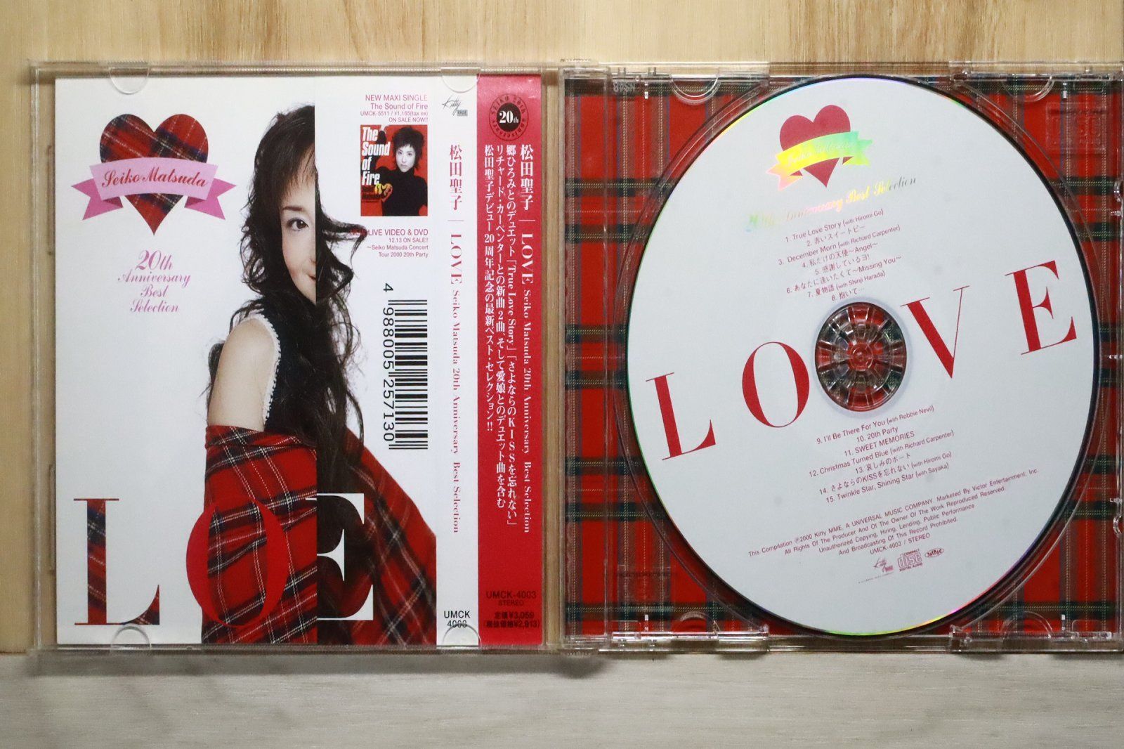 国内盤CD☆松田聖子/Seiko Matsuda□ LOVE~Seiko Matsuda 20th