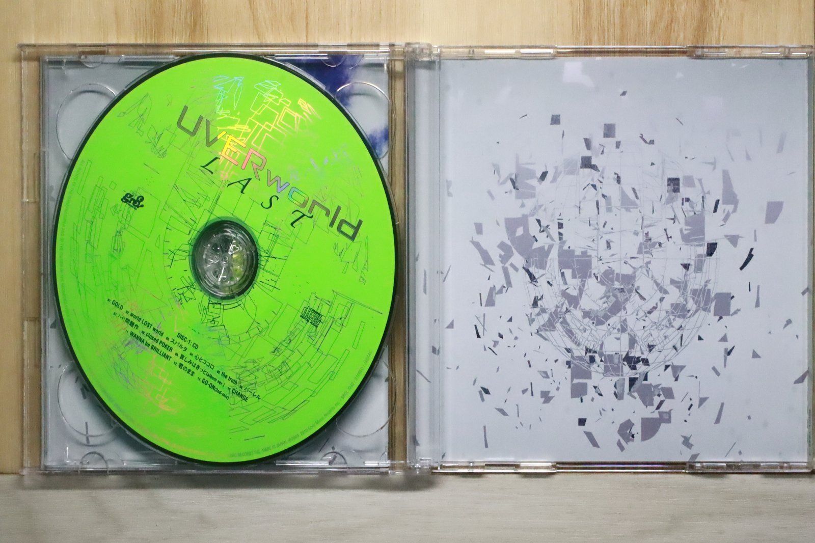 国内盤CD☆UVERworld/ウーバーワールド□ LAST(初回生産限定盤