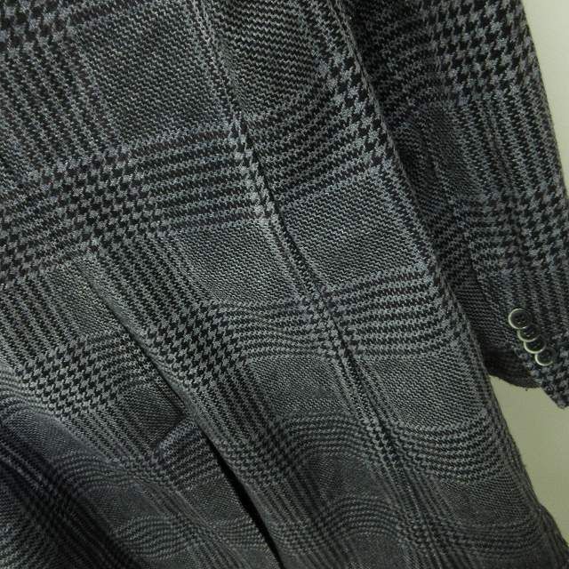 グレンチェック グレー