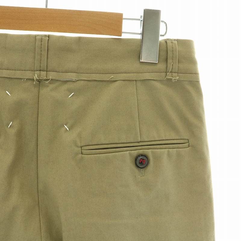 メゾンマルジェラ 4 Maison Margiela 4 14 スラックスパンツ ジップ