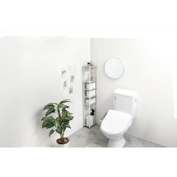 家具・インテリア通販 ラック g159062]幅25cmスリムトイレラック
