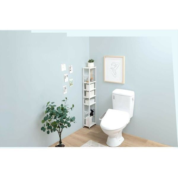 家具・インテリア通販 ラック g159062]幅25cmスリムトイレラック