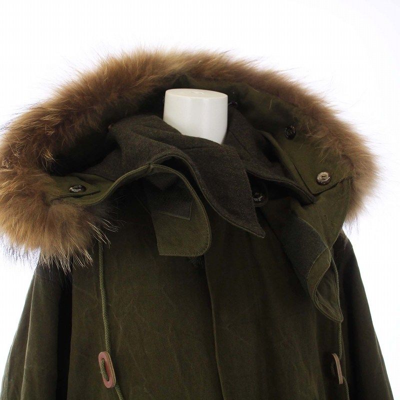 MADISON BLUEファー付きモッズコート Deuxieme Classe（ドゥーズィエムクラス）の「MADISONBLUE モッズ