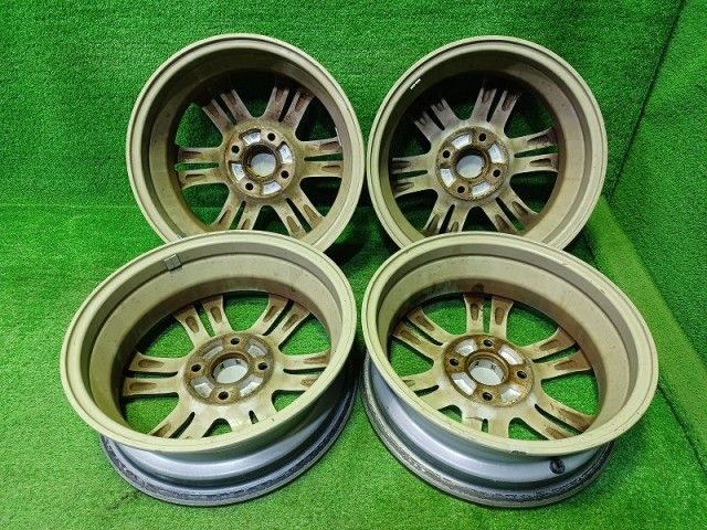 ホンダ HONDA N BOX JF 2 ホイール アルミ ガンメタポリッシュ 14インチ 4 5 J 4穴 4本 100 40