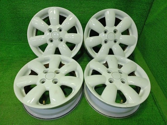 スズキ SUZUKI 純正 ラパン HE22S ホイール アルミ ホワイト 14インチ