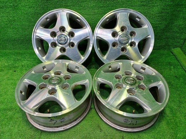 日産 NISSAN キャラバン VWME 25 ホイール アルミ ポリッシュ 15インチ 5 J 6穴 4本 139 7 45 40300 VW 125