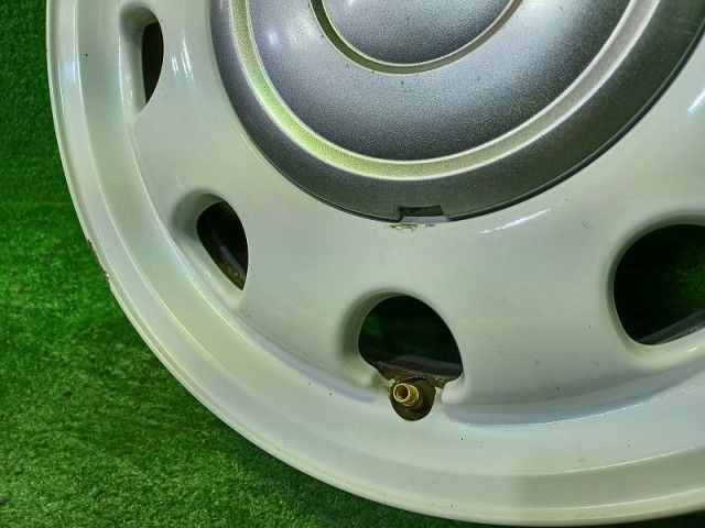  スズキ SUZUKI ラパン HE 22 S ホイール アルミ ホワイト 14インチ 4 5 J 4穴 4本 100 45 ホイール タイヤ ホイール