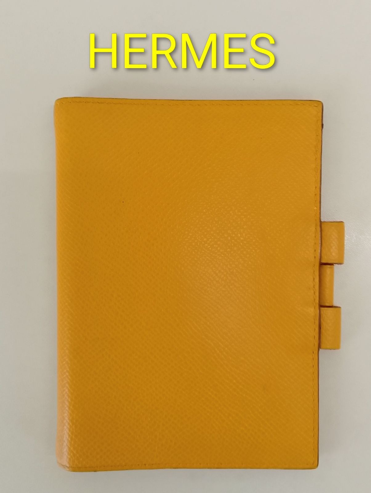 ANY24 エルメス アジェンダGM 手帳カバー シルバー金具