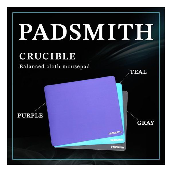 Padsmith パッドスミス ゲーミングマウスパッド Crucible V 2 490ｘ420ｘ3 5 mm ティール PD TEAL 2658801