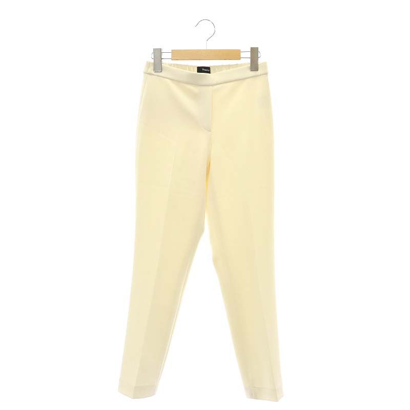 セオリー Theory 24SS アドミラルクレープツリーカプリオン Admiral Crepe Treeca Pull On J パンツ ボトムス イージー ジョガー テーパード XXO ベージュ YQ OS