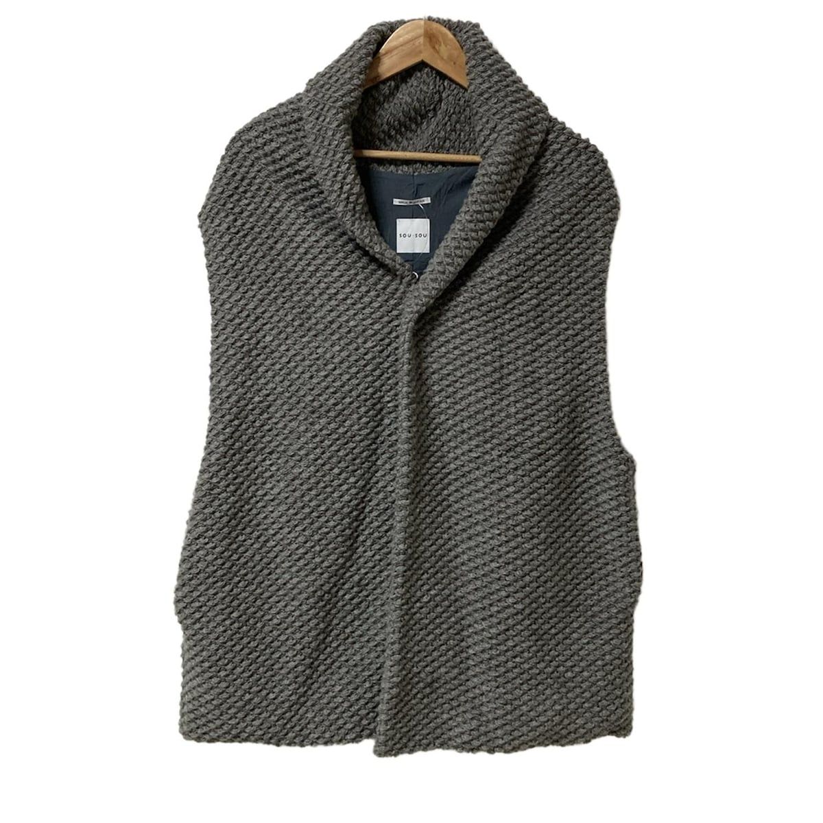 SOU SOU ソウソウ ベスト レディース - グレー ニット