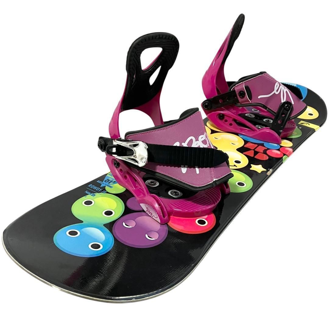 HEAD ROWDY JR スノーボード セット キッズ用 ボード 80cm moresnow_18009