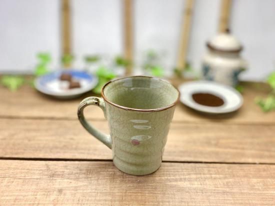 メーカー直送 九谷焼 マグカップ マグ ソメイヨシノ 中裏絵