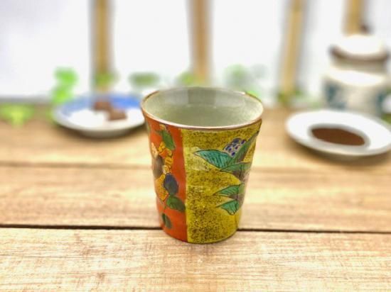 メーカー直送 九谷焼 マグカップ マグ 吉田屋木米ツートン 裏絵 WWW_OPDRERGINERDOGAN_COM