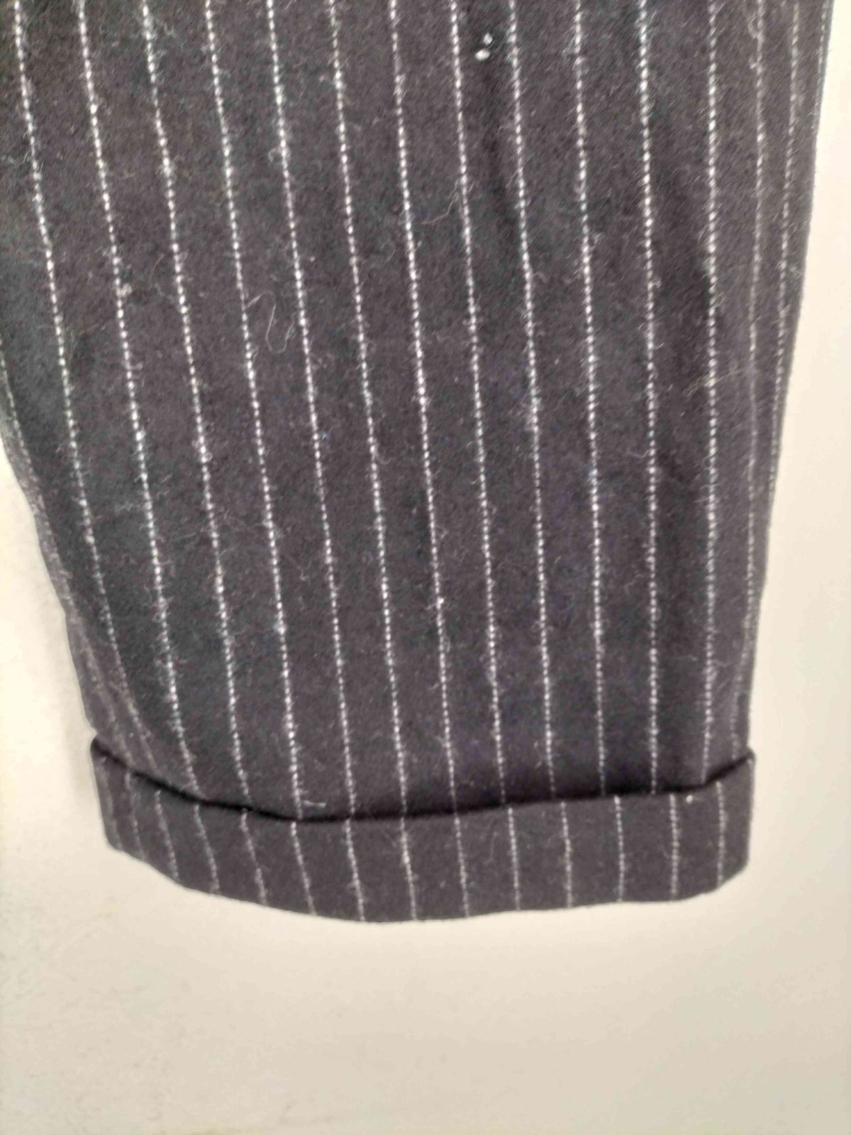 USED古着(ユーズドフルギ) {{ON O FF by TTAGGG}} ストライプスラックス import メンズ  L【中古】【ブランド古着バズストア】 ユーズドフルギ USED古着 {{ON O FF by TTAGGG}} ストライプスラックス