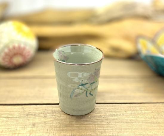 メーカー直送 九谷焼 マグカップ マグ なでしこ WWW_OPDRERGINERDOGAN_COM