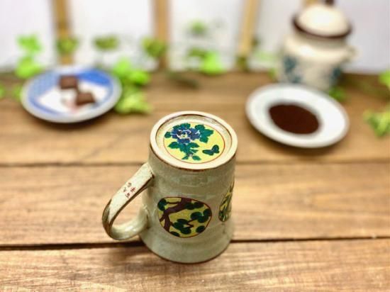 メーカー直送 九谷焼 マグカップ マグ 丸紋松竹梅 裏絵 WWW_OPDRERGINERDOGAN_COM