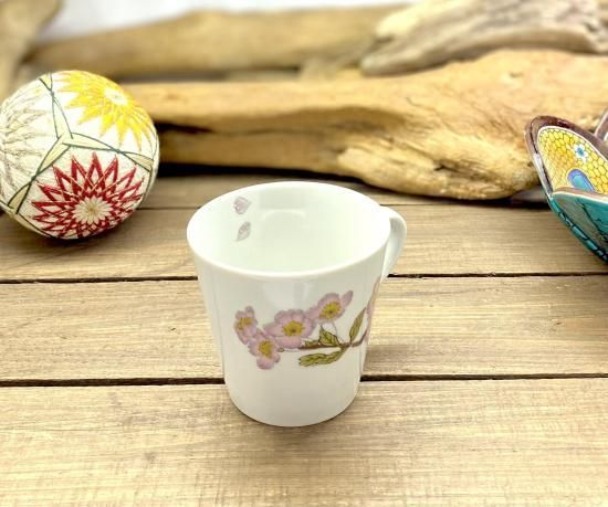 メーカー直送 九谷焼 マグカップ ソメイヨシノ 磁器 160ml WWW_OPDRERGINERDOGAN_COM