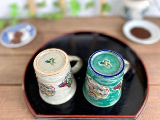 九谷焼 ペアマグカップ