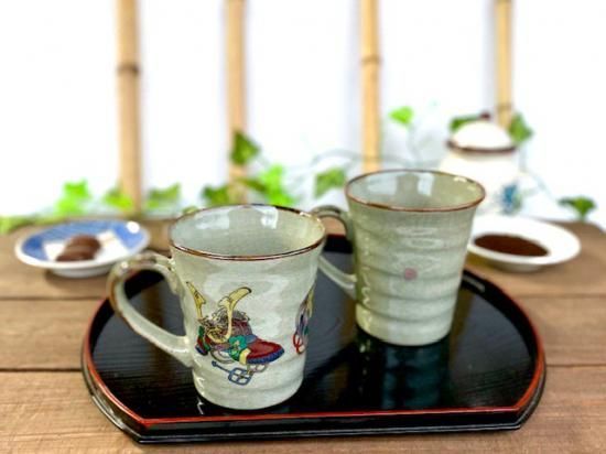 ペアマグカップ 宝尽くし＆ソメイヨシノ