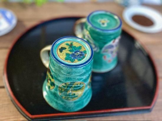 九谷焼 ペアマグカップ