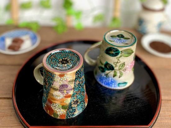 ブルー＆青粒 金花詰