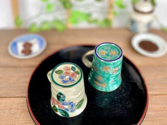 九谷焼 ペアマグカップ