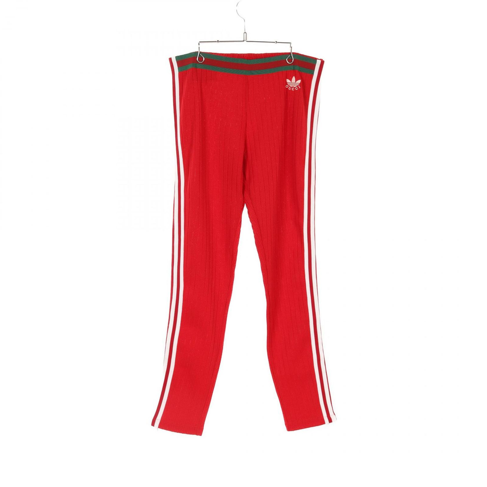 グッチ GUCCI パンツ GUCCI × adidas 700501 レッド その他 GUCCI × adidas トラックパンツ レディース Used A