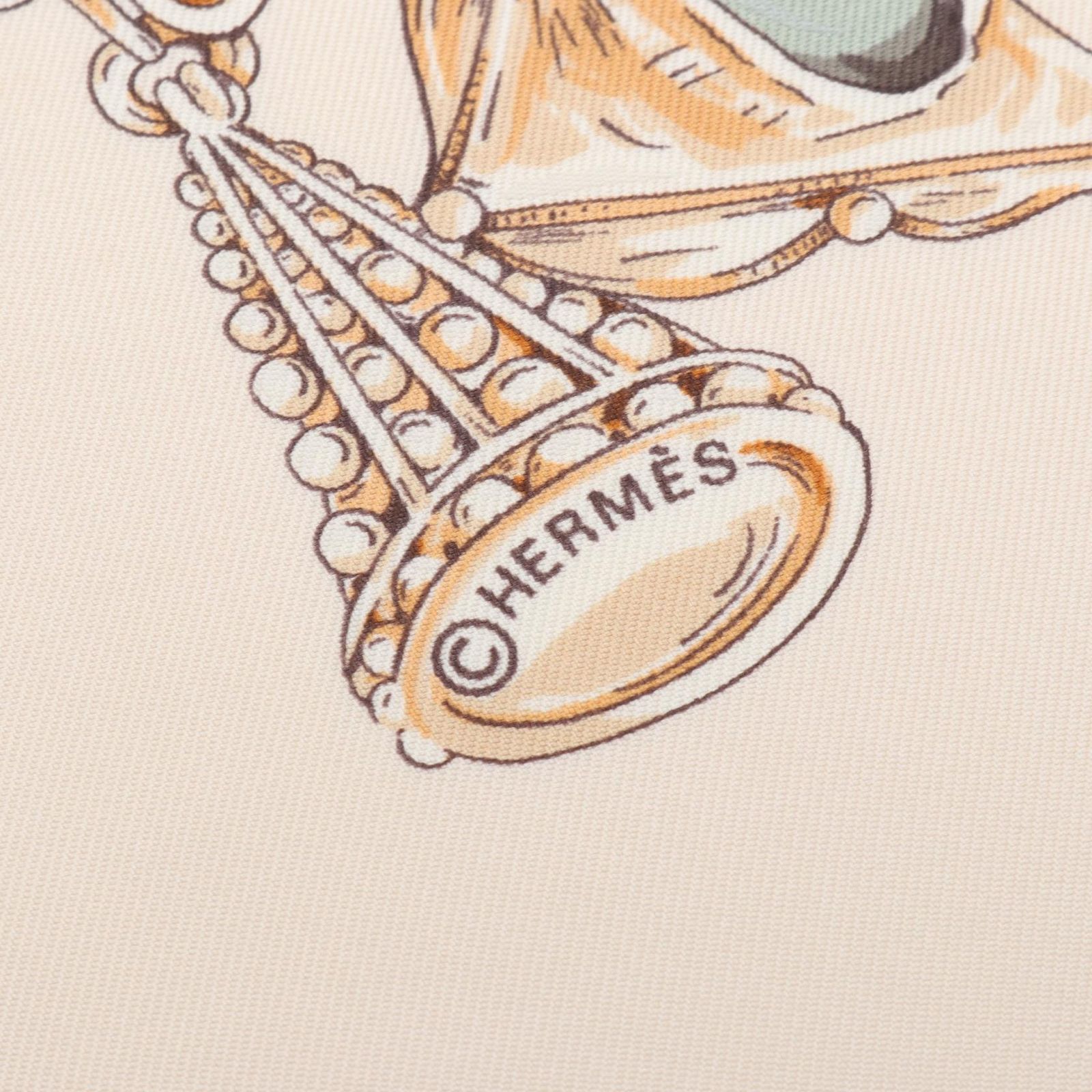 HERMES エルメス カレ90 TERRES PRECIEUSES スカーフ