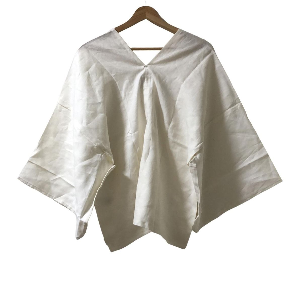 SOU SOU ソウソウ カーディガン レディース - アイボリー 七分袖 麻