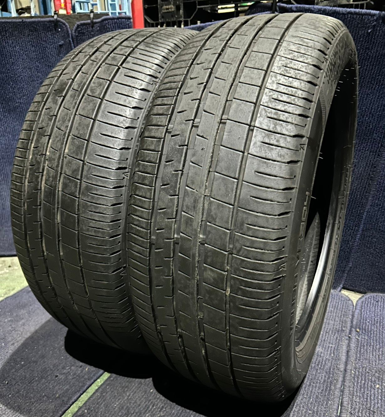 製造 溝9分山 DUNLOP VEURO VE 304 ２本 225 55Ｒ17 ASP 3363