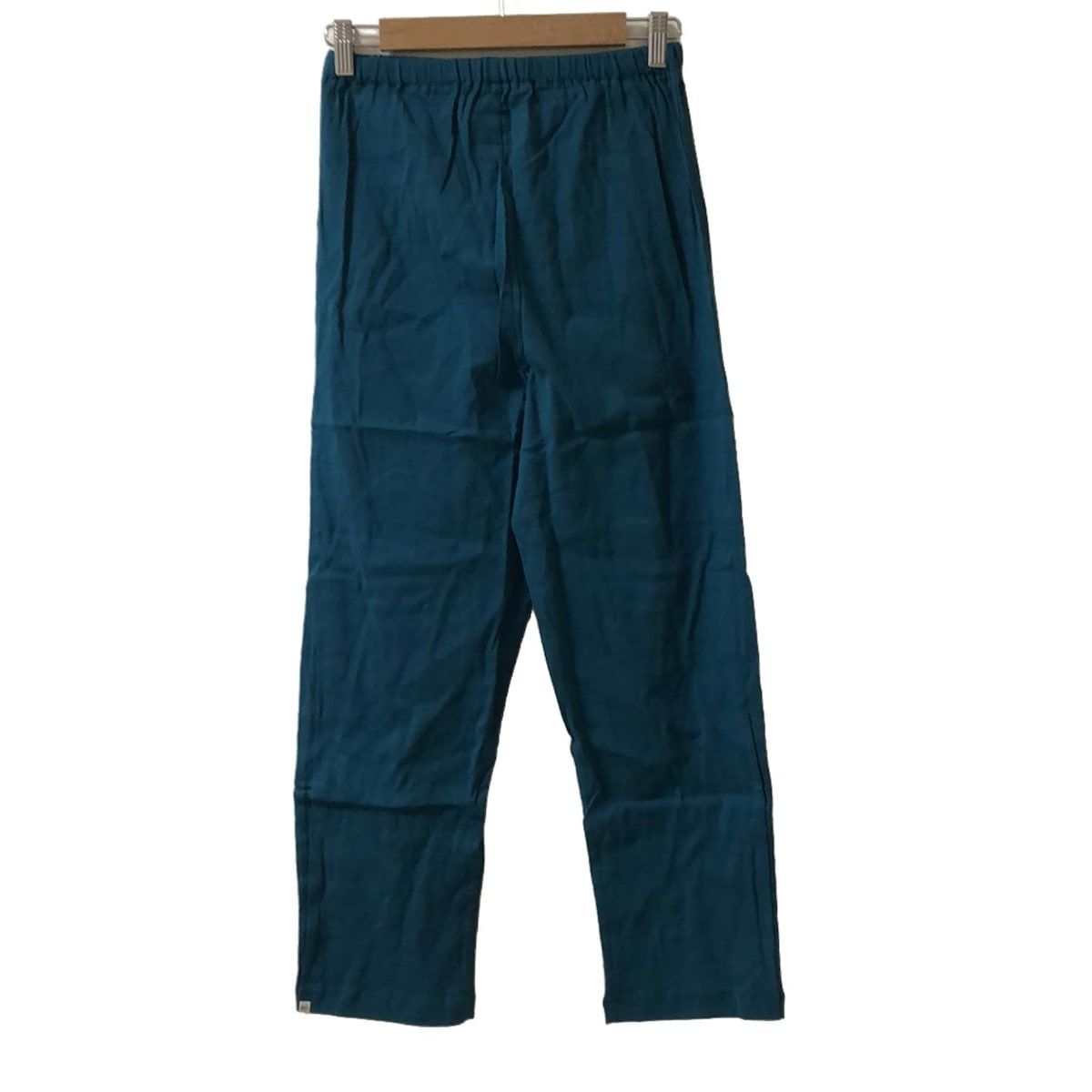 SOU SOU ソウソウ パンツ レディース - ブルーグリーン フルレングス ウエストゴム